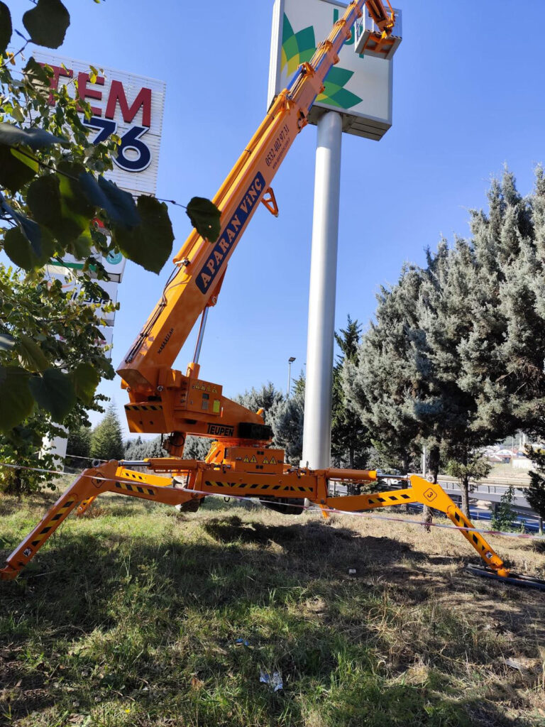Kiralık Örümcek Platform Vinç