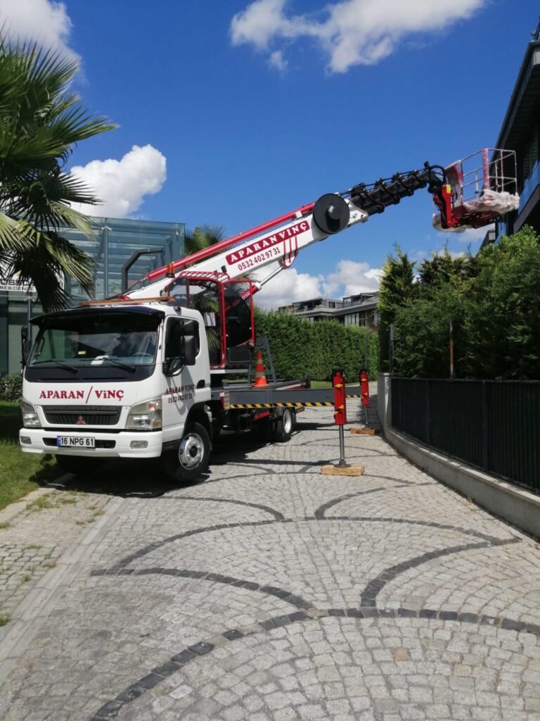 Kiralık Sepetli Platform Vinç